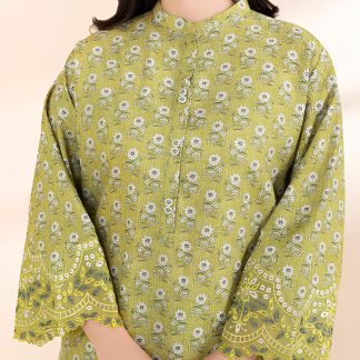 Sapphire Unstitched EMB 3-Piece  Shirt: