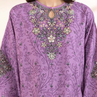 Sapphire 3Pc Embroidered Suit